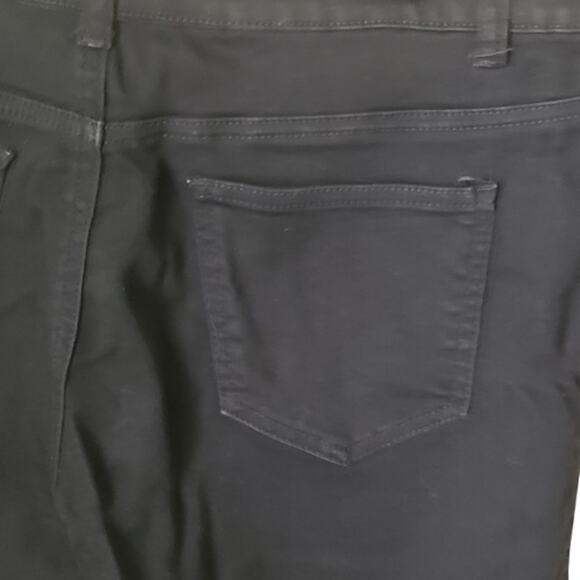 2 FOR $5 SALE Vintage Violet Black Capri Jeans 12P - Picture 6 of 8